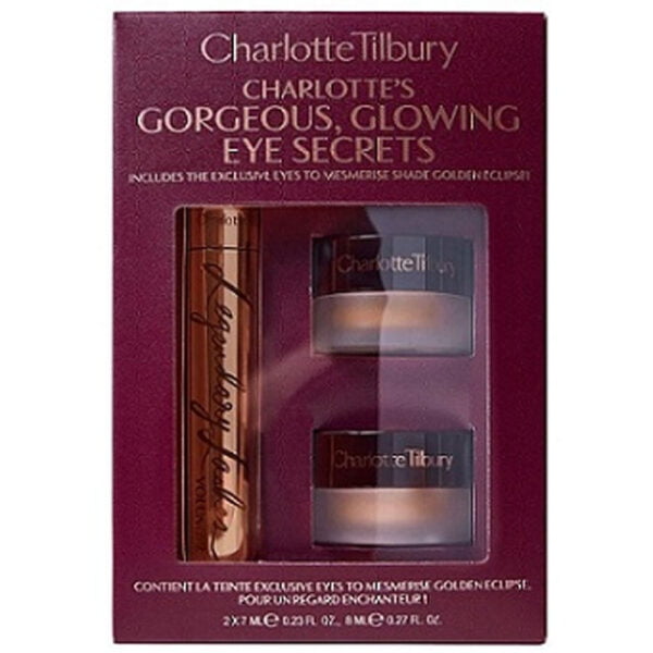 Charlotte Tilbury Mascara and Eye Shadow Gorgeous Glowing Eye Secrets Set