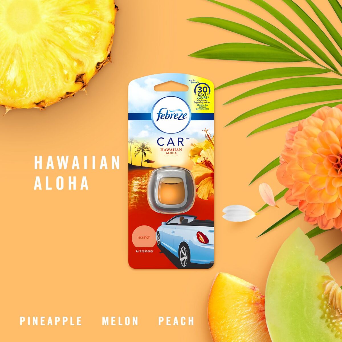 Febreze Air Freshener Car Hawaiian Aloha