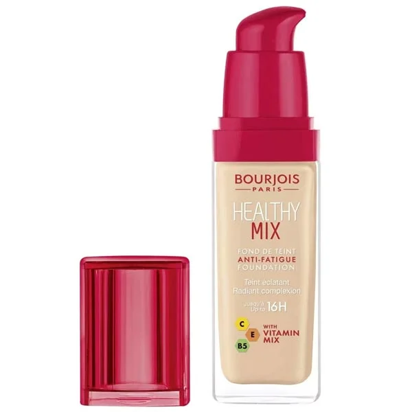 Bourjois Foundation 30ml Healthy Mix 51.5 Rose Vanilla Bourjois Foundation 30ml Healthy Mix 51.5 Rose Vanilla