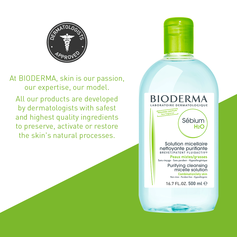 Bioderma Micellar Makeup Remover 500ml Sebium H2O Purifying 2 Bioderma Micellar Makeup Remover 500ml Sebium H2O Purifying
