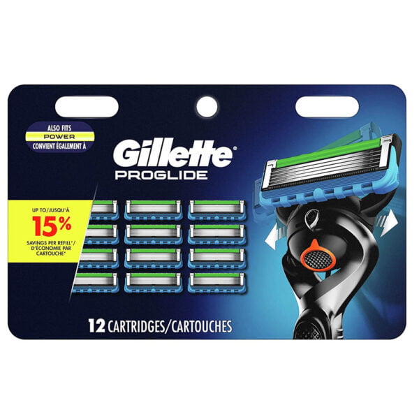 Gillette Fusion 5 Peoglide 12 Cartridges