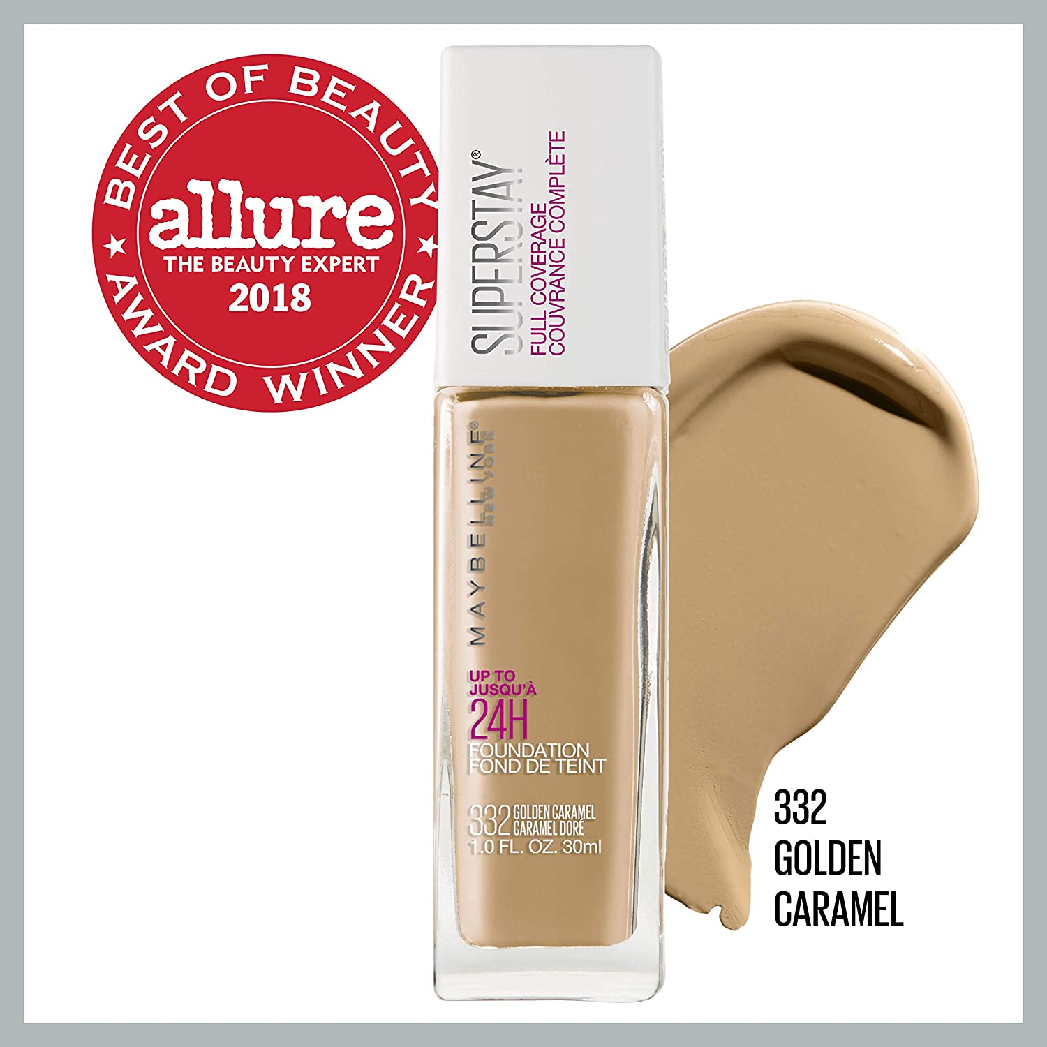 maybelline superstay 332 golden caramel