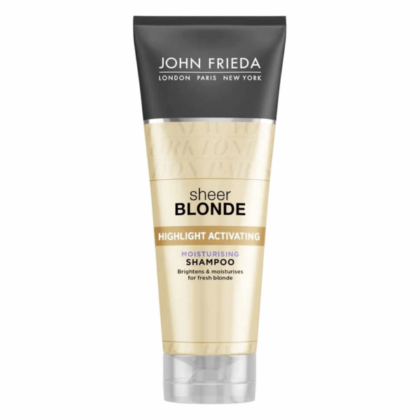 John Frieda Shampoo 250ml Sheer Blonde Highlight Activating Brightening Moisturising