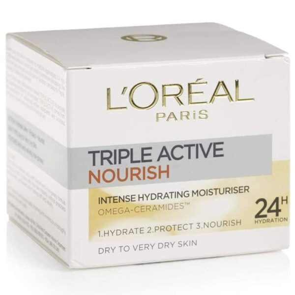 Loreal Day Cream 50ml Triple Active Nourish