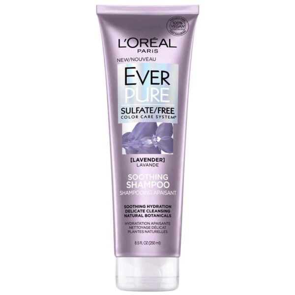 Loreal Shampoo 250ml Everpure Soothing Lavender Oil