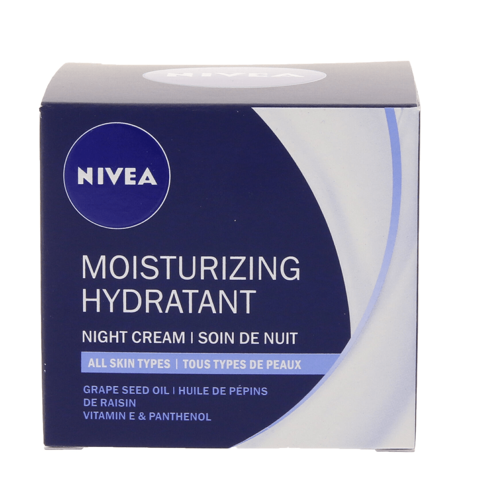 Nivea Night Cream 50ml Moisturizing Hydratant For All Skin Type ...