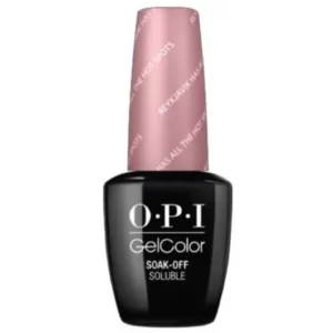 O.P.I Nail Polish 15ml Gel Color I63 Reykjavik Has All The Hot Spots