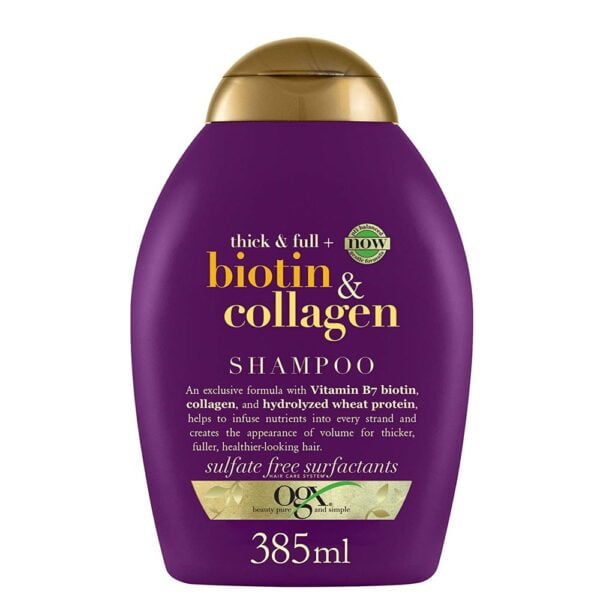 OGX Shampoo 385ml Biotin and Collagen