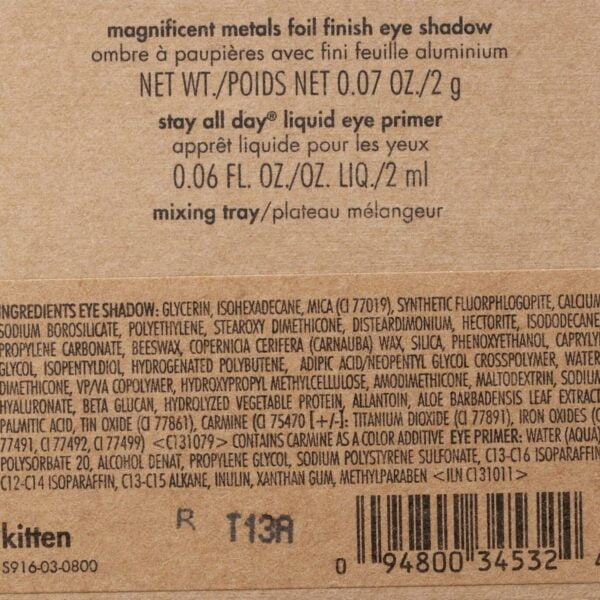 Stila Eye Shadow Magnificent Metal Foil Finish