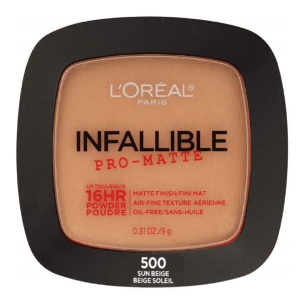 Loreal Powder Infallible Pro Matte 500 Sun Beige 9g