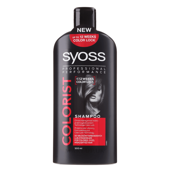 Syoss Shampoo 500ml Colorist For Colored And Highligted Hair