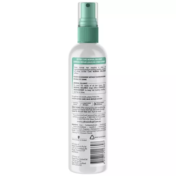 Schwarzkopf Conditioner 250ml Extra Care Normal Balance Schwarzkopf Conditioner 250ml Extra Care Normal Balance