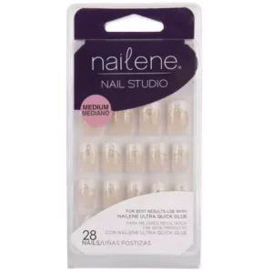 Nailene Fake Nails 28pcs Nails Studio Medium