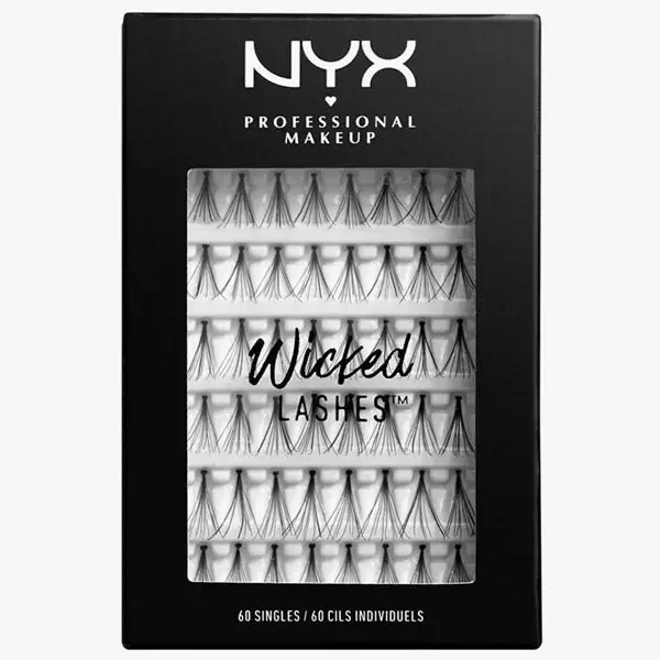 NYX False Eyelashes 60 Singles Wicked Lashes