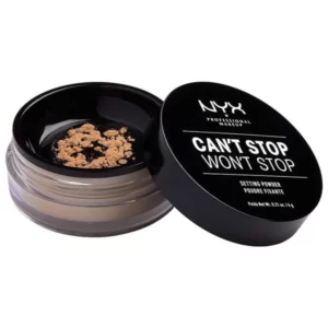NYX Powder 6g Professional Makeup Can't Stop Won't Stop Setting 03 Medium