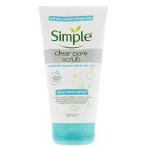 Simple Scrub 150ml Daily Skin Detox Clear Pore Scrub 