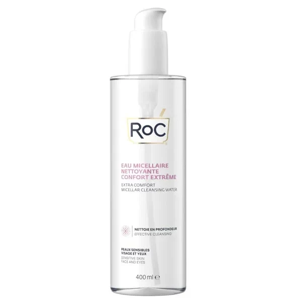 Roc Extra Comfort Micellar Cleansing Water 400ml Sensitive Skin