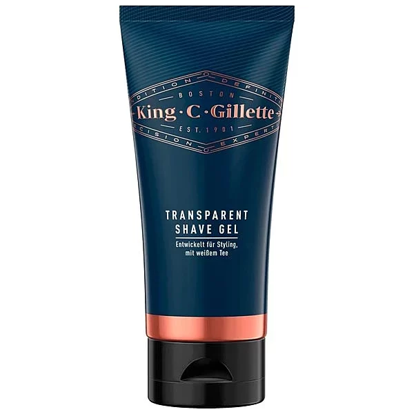 Gillette King C Shaving Gel White Tea 150ml