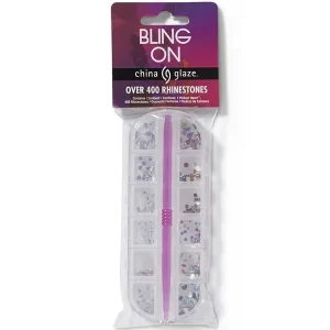 China Glaze Nail Art Kit - Bling On Contains 400 Rhinestones