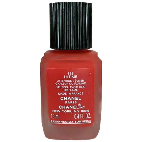 Chanel Nail Polish 13ml 636 Ultime -Tester | Head2Toes Beauty Store UAE