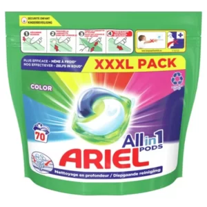 Ariel Liquid Pods 1666g 70 Pcs All In 1 Color 