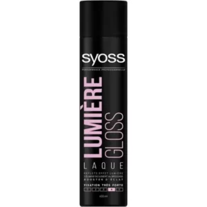 Syoss hair spray 400ml lumeire gloss laque fixation