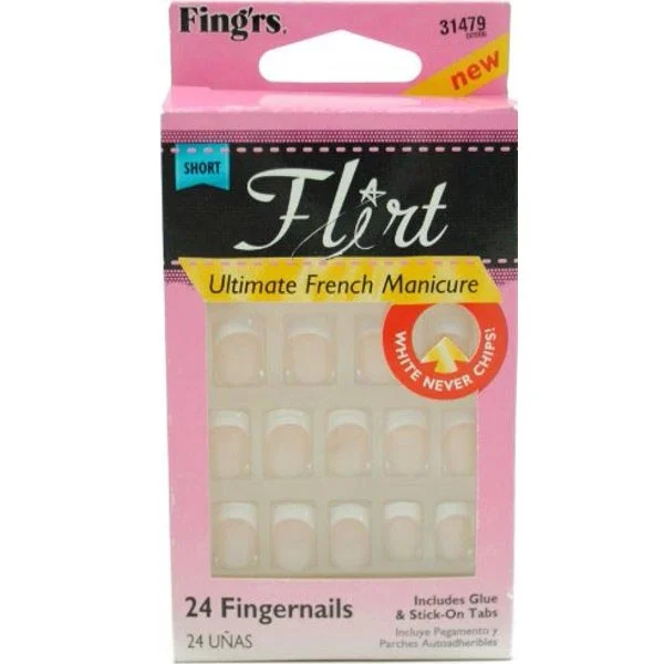 Fingers Flirt Ultimate French 24 Nails 31479