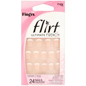 Fingers Flirt Ultimate French 24 Nails 31478