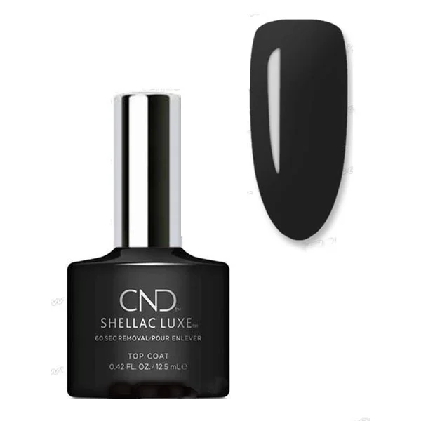 Cnd Nail Polish 12.5ml Shellac Luxe Top Coat