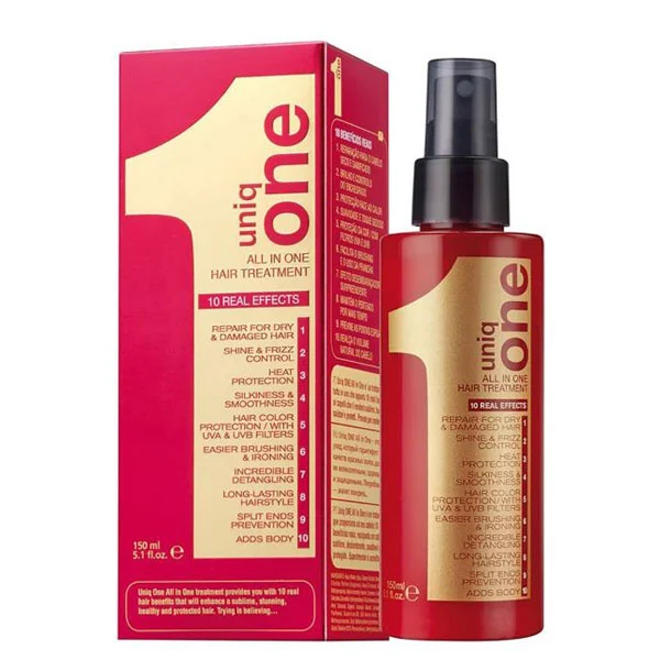 Revlon Hair Treatment red bottle 150ml Uniq One All In One 10 Real Benefits