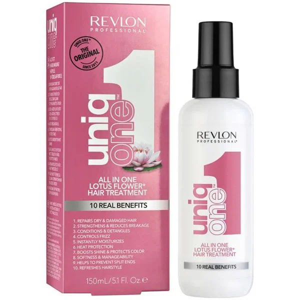 Revlon Hair Treatment 150ml Uniq One Lotus Flower 10 Real Benefits Revlon Hair Treatment 150ml Uniq One Lotus Flower 10 Real Benefits