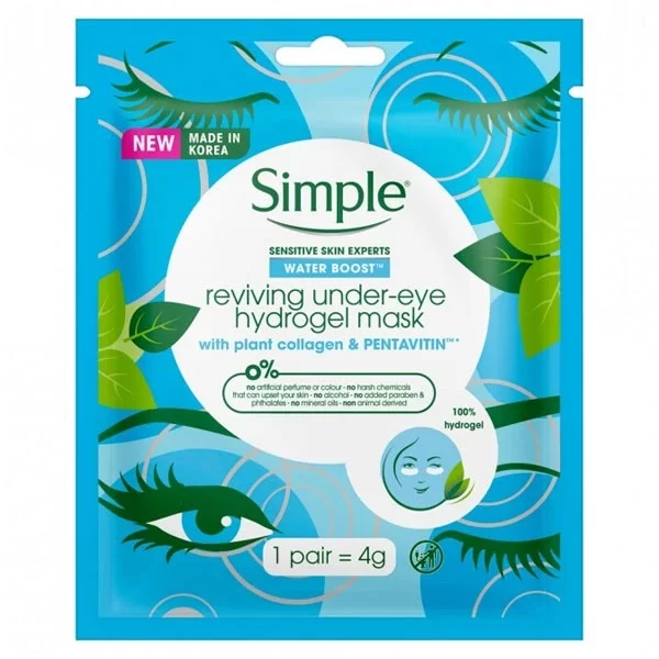 Simple Reviving Under-Eye Mask 4g Water Boost