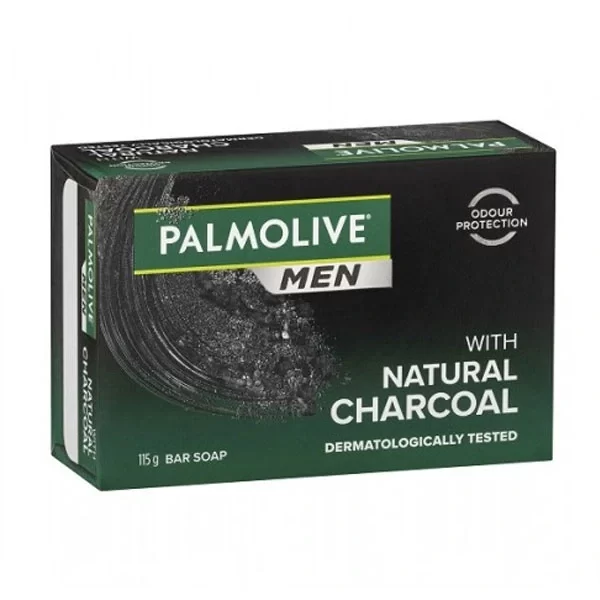 Palmolive Men Natural Charcoal Bar Soap 115g