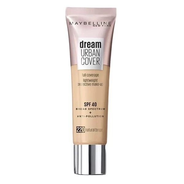 Maybelline Foundation 30ml Dream Urban Cover 220 Natural Beige Spf40
