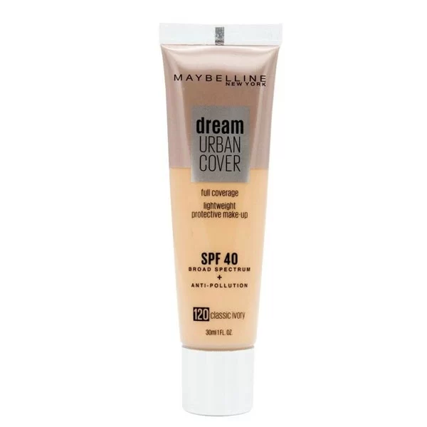Maybelline Foundation 30ml Dream Urban Cover 120 Classic Ivory Spf40