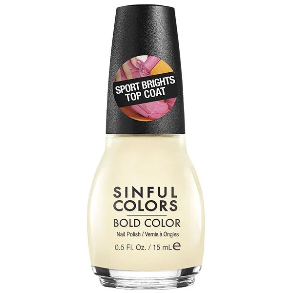 Sinful Colors Bold Color Nail Polish 15ml 2686 Rubber Top Coat