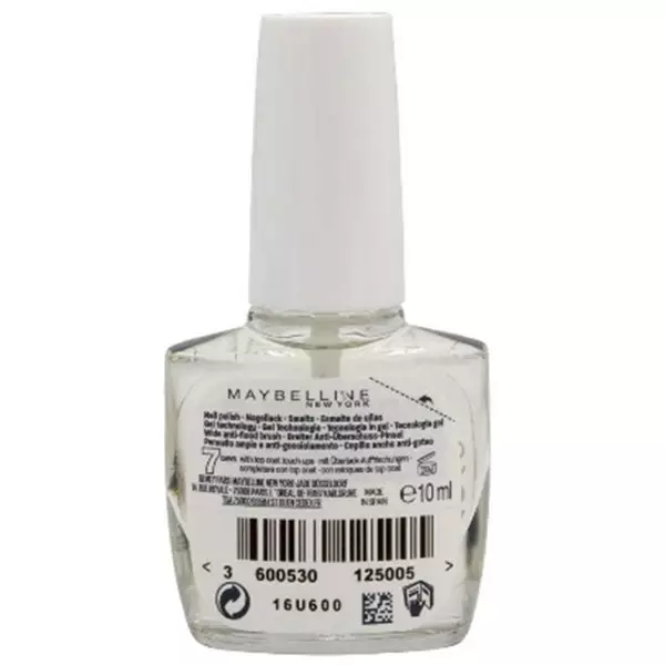 Maybelline Gel Nail Color 10ml Super Stay 26 Crystal Clear Maybelline Gel Nail Color 10ml Super Stay 26 Crystal Clear
