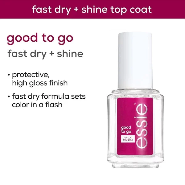 Essie Nail Polish 13.5ml Good To Go Top Coat