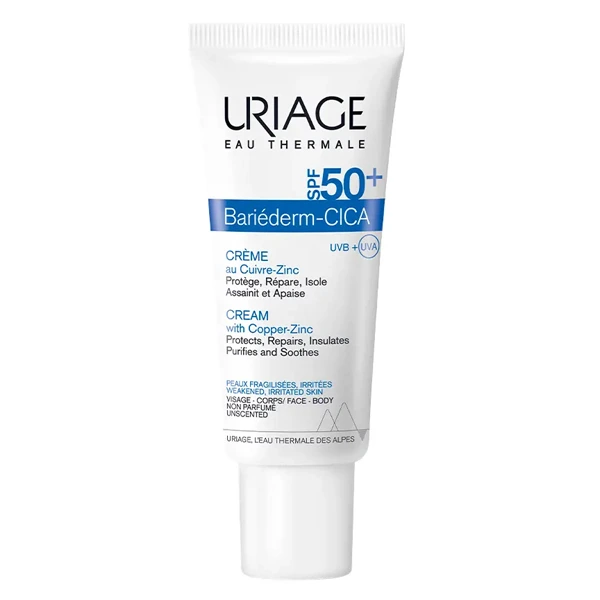 Uriage 40ml Cream Bariedern Cica SPF50