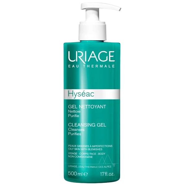 Uriage 500ml Hyseac Cleansing Gel