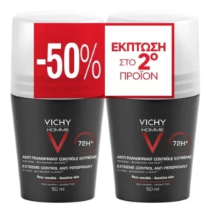 Vichy Roll On Controle Extreme 72h 2x50ML