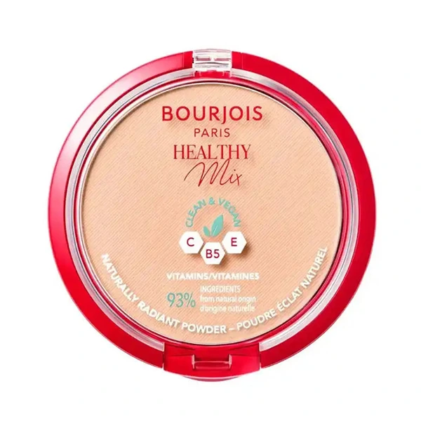 Bourjois Powder 10g Healthy Mix Clean and Vegan 01 Ivory