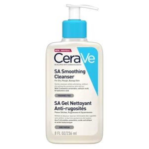 CeraVe Sa Smoothing Cleanser 236ML Face and Body Wash with Salicylic Acid
