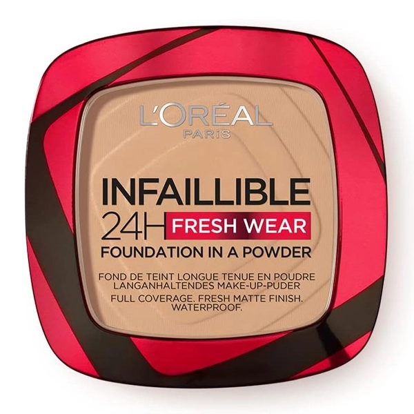 Loreal Foundation 9g Infaillable Fresh Wear Powder 140 Golden Beige