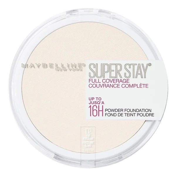 Maybelline Powder Foundation 6g Super Stay 102 Fair Porcelain