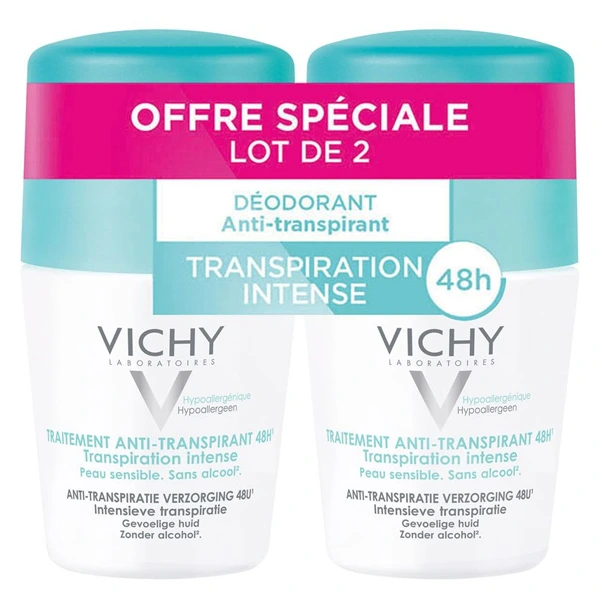 Vichy Roll On Atni Transpirant 48h 2x50ML Vichy Roll On Atni Transpirant 48h 2x50ML