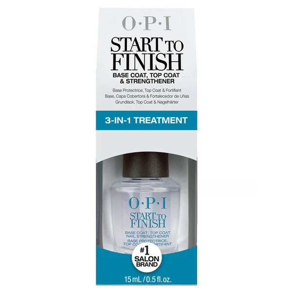 OPI Start To Finish 15ml 3 In 1 Treatment Soin Des Ongles T70