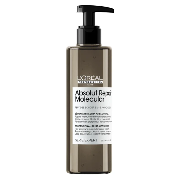 Loreal Hair Serum Absolut Repair Molecular Serie Expert Rins-Off 250ml