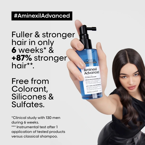 Loreal Serie Expert Hair Serum 90ml Aminexil Advanced Anti Hair Loss