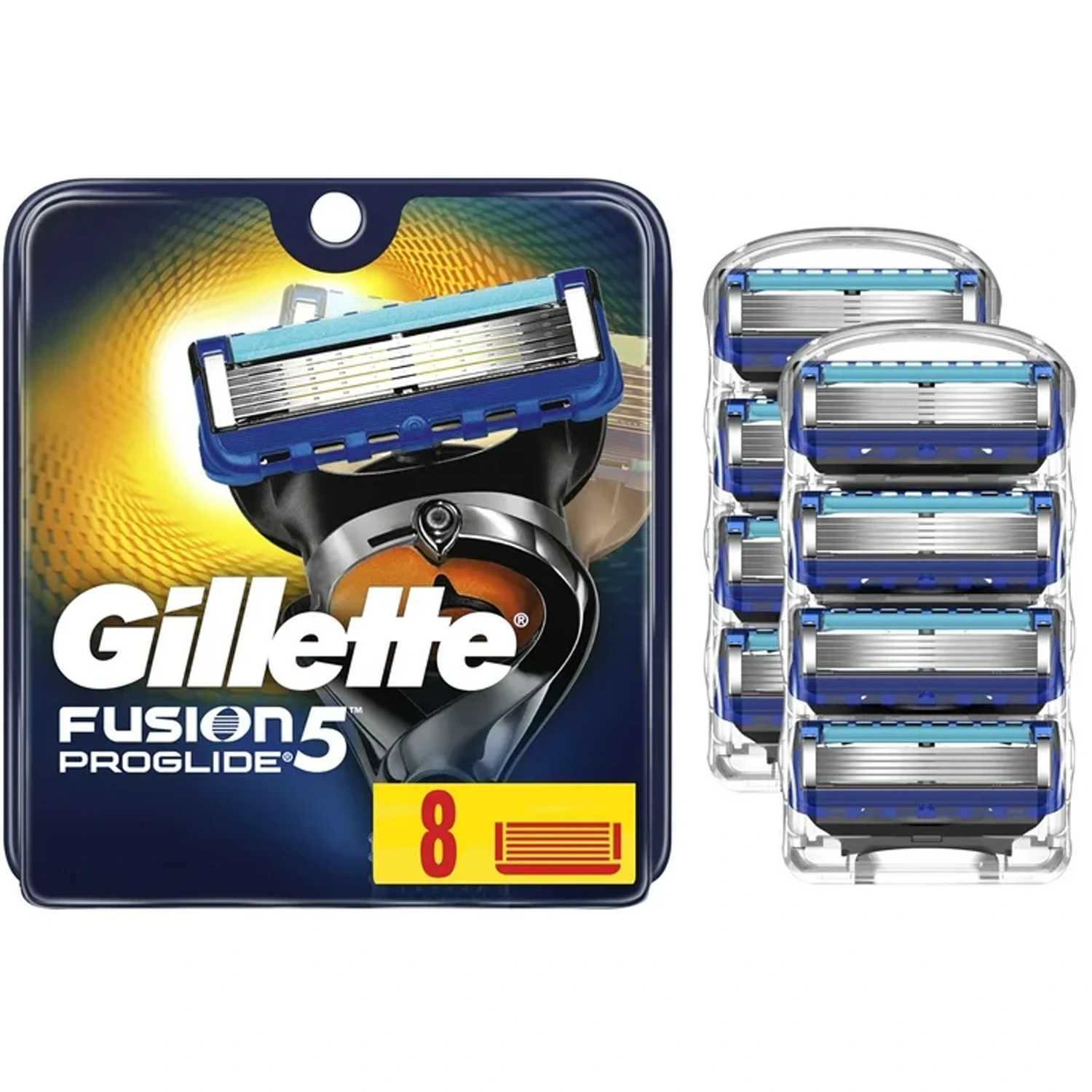 Gillette Proglide 8 Cartridges Power Anti Theft Gillette Proglide 8 Cartridges Power Anti Theft